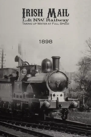 Постер: Irish Mail – L.& N.W. Railway – Taking up Water at Full Speed