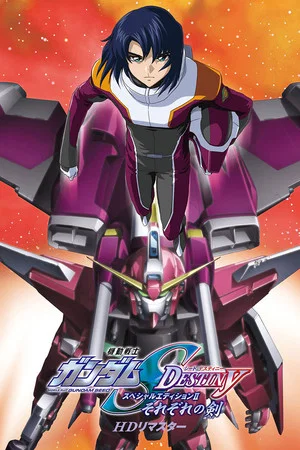Постер: Mobile Suit Gundam SEED Destiny TV Movie II: Their Respective Swords