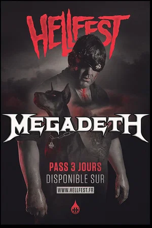 Постер: Megadeth: Hellfest 2016
