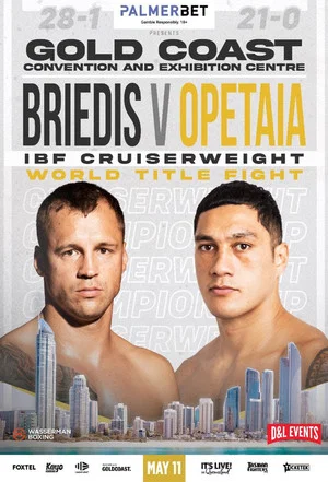 Постер: Mairis Briedis vs. Jai Opetaia