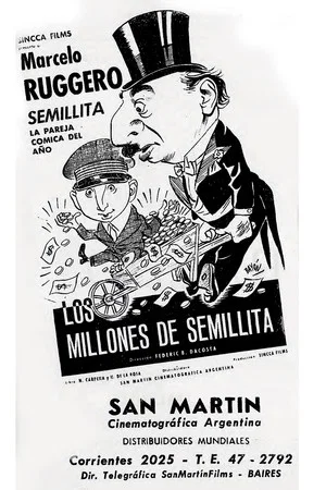 Постер: Los millones de Semillita