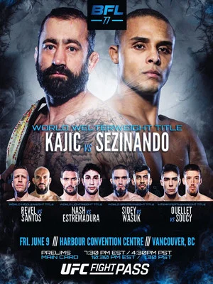 Постер: BFL 77: Kajic vs. Sezinando
