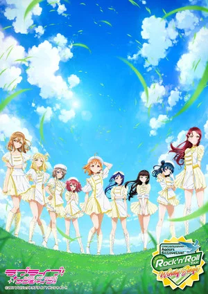 Постер: Aqours 6th LoveLive! ~KU-RU-KU-RU Rock 'n' Roll TOUR~ ＜WINDY STAGE＞