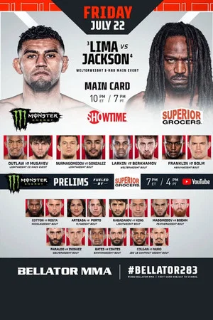 Постер: Bellator 283: Lima vs. Jackson