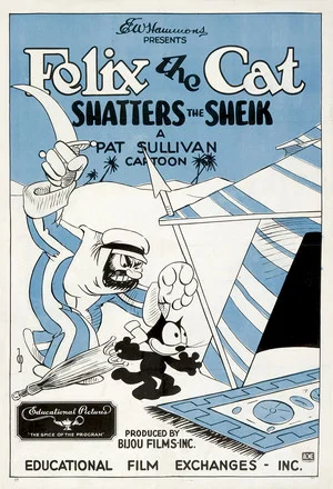 Постер: Felix the Cat Shatters the Sheik