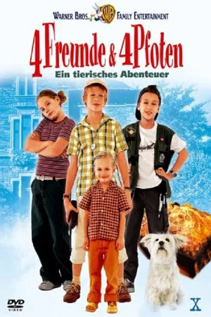 Постер: 4 Freunde und 4 Pfoten