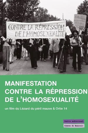 Постер: Manifestation contre la répression de l'homosexualité : Juin 1977