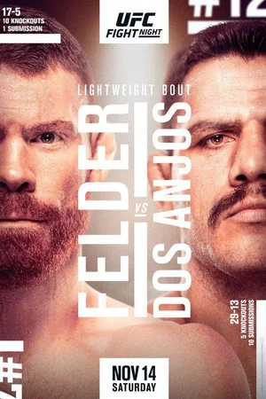 Постер: UFC Fight Night 182: Felder vs. Dos Anjos