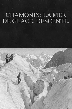 Постер: Chamonix: la mer de glace. Descente.