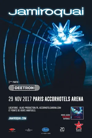 Постер: Jamiroquai : AccorHotels Arena Paris