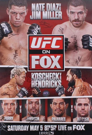 Постер: UFC on Fox 3: Diaz vs. Miller