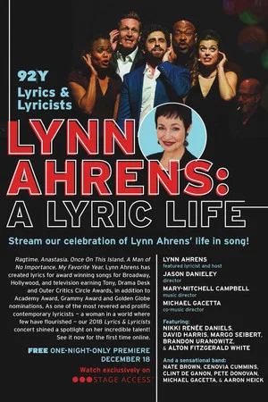Постер: Lynn Ahrens: A Lyric Life