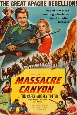 Постер: Massacre Canyon