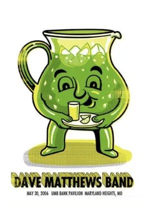 Постер: Dave Matthews Band: UMB Bank Pavilion - Maryland Heights, MO - 5/30/06