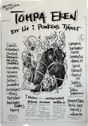 Постер: Tompa Eken - ett liv i punkens tjänst