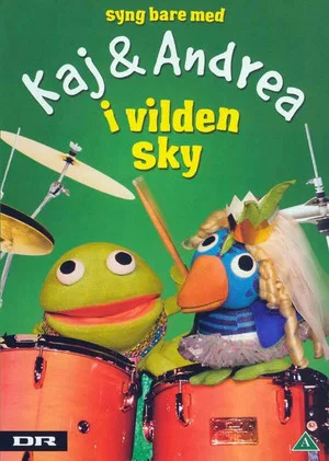 Постер: Kaj & Andrea: Syng bare med i vilden sky