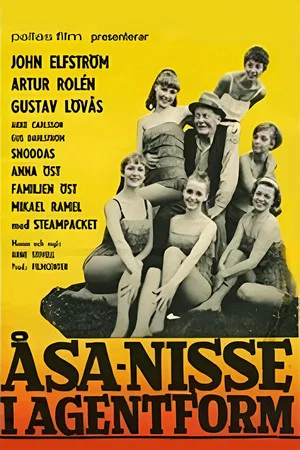 Постер: Åsa-Nisse i agentform