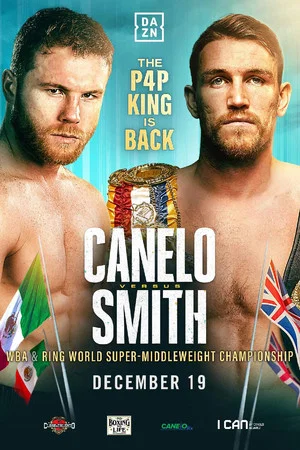 Постер: Canelo Alvarez vs. Callum Smith