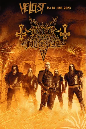 Постер: Dark Funeral - Hellfest 2023