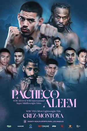 Постер: Diego Pacheco vs. Immanuwel Aleem