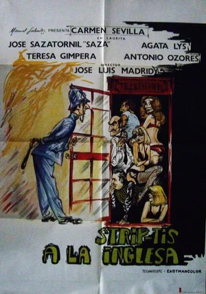 Постер: Strip-tis a la inglesa