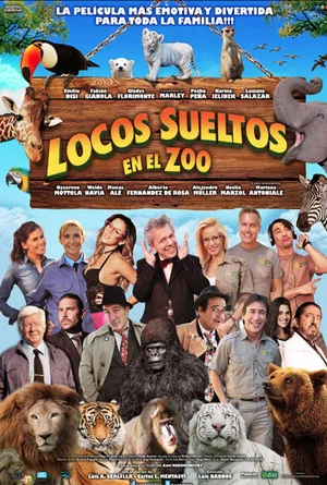 Постер: Locos sueltos en el zoo