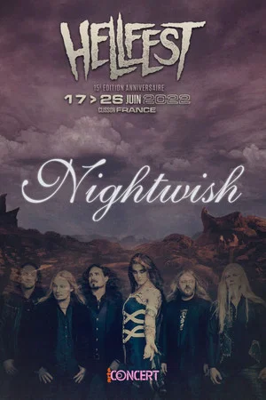 Постер: Nightwish - Au Hellfest 2022
