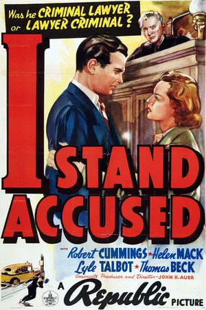 Постер: I Stand Accused