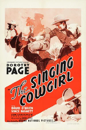 Постер: The Singing Cowgirl