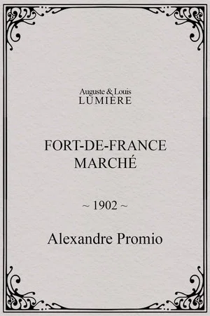 Постер: Fort-de-France : marché