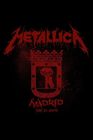 Постер: Metallica: Live in Madrid, Spain - May 31, 2008