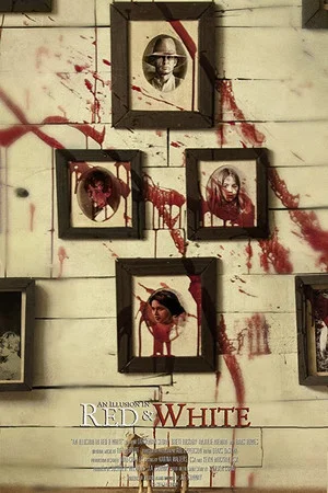 Постер: An Illusion in Red & White