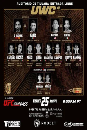 Постер: UWC 47: El Hazoume vs. Ramos