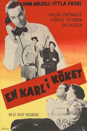 Постер: En karl i köket