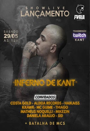 Постер: Kant - Inferno de Kant Ao Vivo