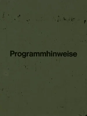 Постер: Programmhinweise
