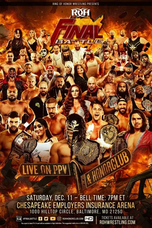 Постер: ROH: Final Battle 2021
