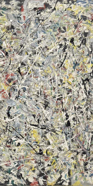 Постер: Details of Pollock's White Light