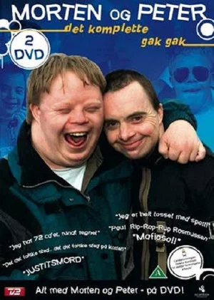 Постер: Morten og Peter - Det komplette gak gak
