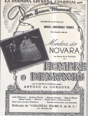 Постер: Hombre o demonio