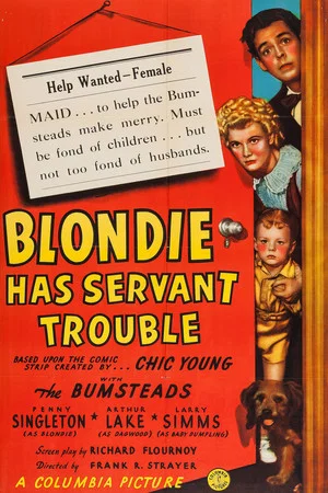 Постер: Blondie Has Servant Trouble