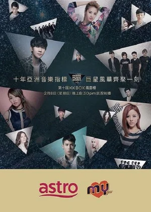 Постер: THE 10TH KKBOX MUSIC AWARDS
