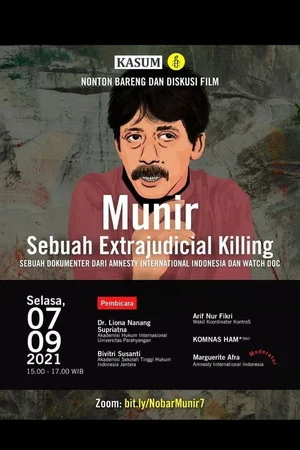 Постер: Munir: An Extrajudicial Killing