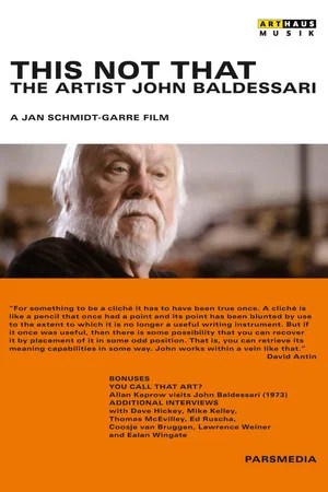 Постер: This Not That: The Artist John Baldessari