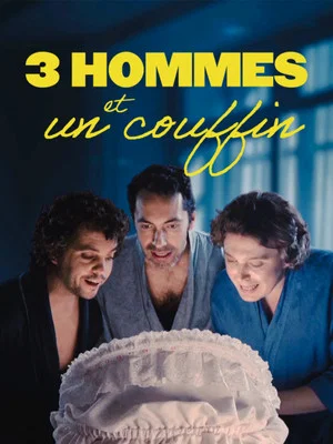 Постер: 3 hommes et un couffin