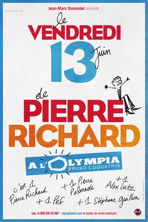 Постер: Le Vendredi 13 de Pierre Richard