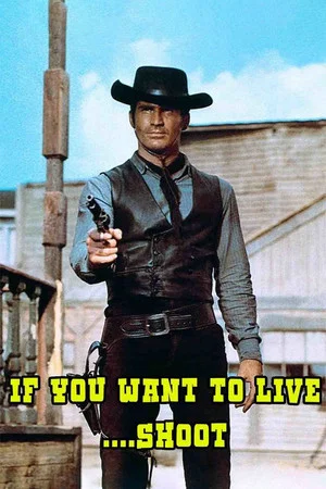 Постер: If You Want to Live... Shoot!