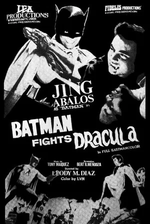 Постер: Batman Fights Dracula