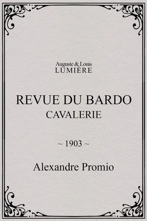 Постер: Revue du Bardo : cavalerie
