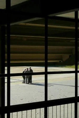 Постер: Arquitecturas en silencio. Diálogo entre Antoni Bonet y Le Corbusier.